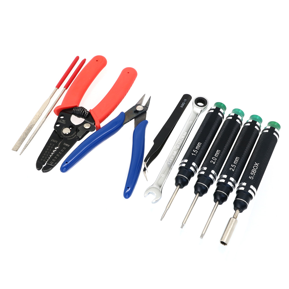 10 in 1 FPVツールセット 1.5 2.0 2.5  - Fpv Drone Tool Kit のレビューと価格